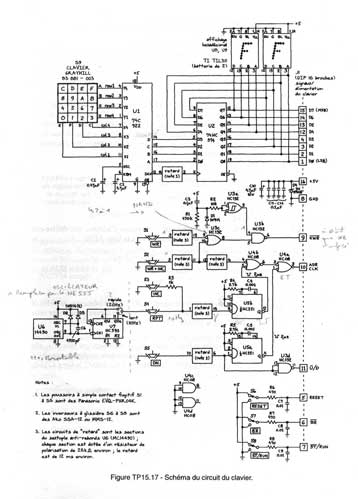 schematic keypad